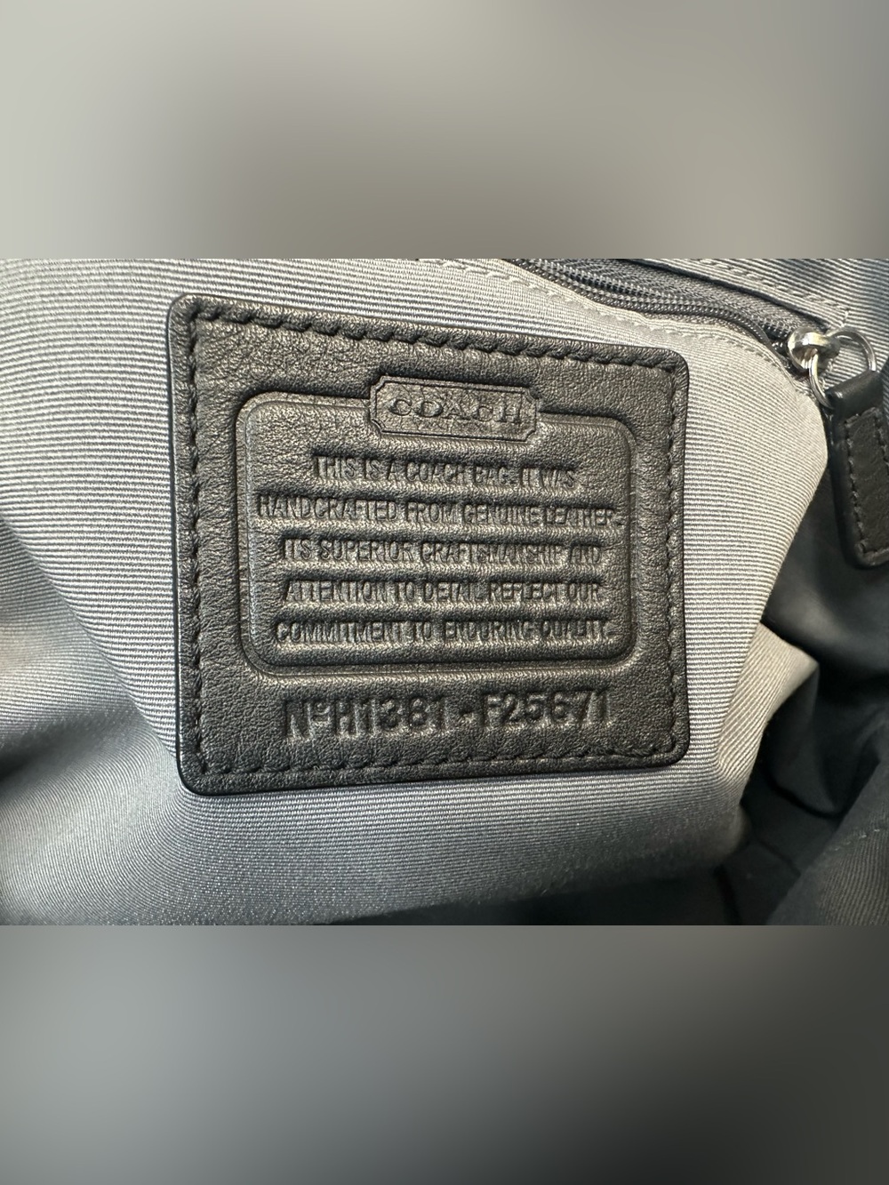 Coach Peyton Leather Cora Domed Satchel - Picture 6 of 10